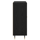Sideboard Sort eg 69,5 x 34 x 90 cm Konstrueret træ