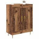 Sideboard Gammelt træ 69,5 x 34 x 90 cm Ingeniørt træ og jern