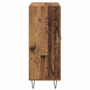 Sideboard Gammelt træ 69,5 x 34 x 90 cm Ingeniørt træ og jern