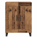 Sideboard Gammelt træ 69,5 x 34 x 90 cm Ingeniørt træ og jern