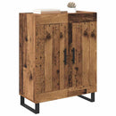Sideboard Gammelt træ 69,5 x 34 x 90 cm Ingeniørt træ og jern