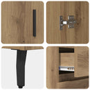 Sideboard med skuffe Artisan Egetræ 69,5 x 34 x 90 cm