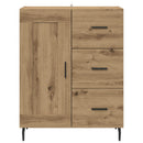 Sideboard med skuffe Artisan Egetræ 69,5 x 34 x 90 cm