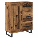 Sideboard Gammelt træ 69,5 x 34 x 90 cm Ingeniørt træ og jern