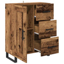 Sideboard Gammelt træ 69,5 x 34 x 90 cm Ingeniørt træ og jern