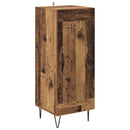 Sideboard Gammelt træ 34,5 x 34 x 90 cm Ingeniørt træ og jern