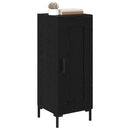 Sideboard Olden Sort eg 34,5 x 34 x 90 cm Ingeniørt træ og jern