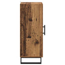 Sideboard Gammelt træ 34,5 x 34 x 90 cm Ingeniørt træ og jern