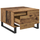 Sofabord Gammelt træ 55 x 55 x 36,5 cm Konstrueret træ