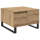 Sofabord Artisan Egetræ 55 x 55 x 36,5 cm Konstrueret træ