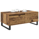 Sofabord Gammelt træ 90 x 50 x 36,5 cm Konstrueret træ