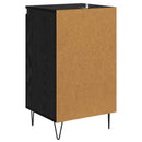 Sideboard Vægmonteret Sort eg 40 x 35 x 70 cm Konstrueret træ