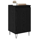 Sideboard Vægmonteret Sort eg 40 x 35 x 70 cm Konstrueret træ