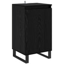 Sideboard Sort eg 40 x 35 x 70 cm Konstrueret træ