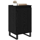 Sideboard Sort eg 40 x 35 x 70 cm Konstrueret træ