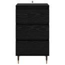 Sideboard Sort eg 35 x 40 x 70 cm Konstrueret træ
