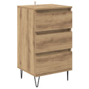Sideboard Artisan Egetræ 40 x 35 x 70 cm Ingeniørt træ og jern