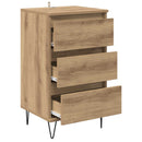 Sideboard Artisan Egetræ 40 x 35 x 70 cm Ingeniørt træ og jern