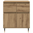 Sideboard Artisan Egetræ 60 x 35 x 70 cm Ingeniørt træ og jern