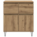Sideboard Artisan Egetræ 60 x 35 x 70 cm Ingeniørt træ og jern