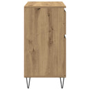 Sideboard Artisan Egetræ 60 x 35 x 70 cm Ingeniørt træ og jern