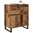 Sideboard Gammelt træ 60 x 35 x 70 cm Ingeniørt træ og jern