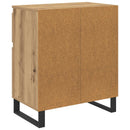 Sideboard Artisan Egetræ 60 x 35 x 70 cm Ingeniørt træ og jern