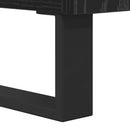 Sideboard Sort eg 60 x 35 x 70 cm Ingeniørt træ og jern
