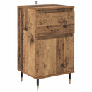 Sideboard Gammelt træ 40 x 35 x 70 cm Ingeniørt træ og jern