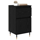 Sideboard Sort eg 40 x 35 x 70 cm Ingeniørt træ og jern
