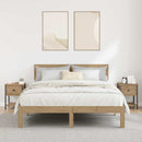Sengebord med skuffe 2 pcs Artisan Egetræ 34 x 35,5 x 45 cm