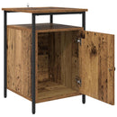 Natskab 2 pcs Gammelt træ 40 x 42 x 60cm Konstrueret træ