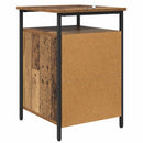 Natskab 2 pcs Gammelt træ 40 x 42 x 60cm Konstrueret træ