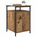Natskab 2 pcs Gammelt træ 40 x 42 x 60cm Konstrueret træ