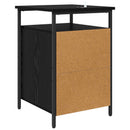 Natskab Sort eg 40 x 42 x 60cm Konstrueret træ