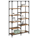 Bogreol Gammelt træ 100 x 32 x 170 cm Konstrueret træ