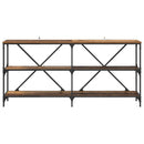 Konsolbord Gammelt træ 160 x 30 x 75 cm Konstrueret træ