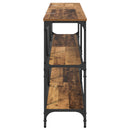 Konsolbord Gammelt træ 160 x 30 x 75 cm Konstrueret træ