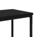 Konsolbord Sort eg 180 x 30 x 75 cm Konstrueret træ