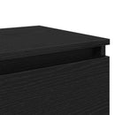 Natskab 2 pcs Sort eg 40 x 35 x 50 cm Konstrueret træ