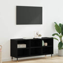 TV-skab Sort eg 103,5 x 30 x 50 cm Konstrueret træ