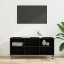 TV-skab Sort eg 103,5 x 30 x 50 cm Konstrueret træ