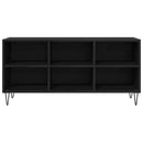 TV-skab Sort eg 103,5 x 30 x 50 cm Konstrueret træ