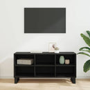 TV-skab 103,5 x 30 x 50 cm Sort eg Konstrueret træ