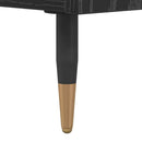 TV-skab 104 x 35 x 50 cm Sort eg Konstrueret træ