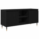 TV-skab 104 x 35 x 50 cm Sort eg Konstrueret træ