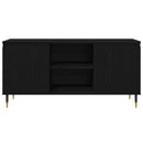 TV-skab 104 x 35 x 50 cm Sort eg Konstrueret træ