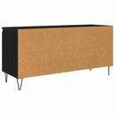 TV-skab Sort eg 104 x 35 x 50 cm Konstrueret træ