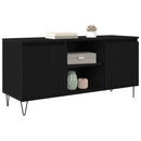 TV-skab Sort eg 104 x 35 x 50 cm Konstrueret træ