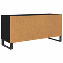 TV-skab 104 x 35 x 50 cm Sort eg Konstrueret træ